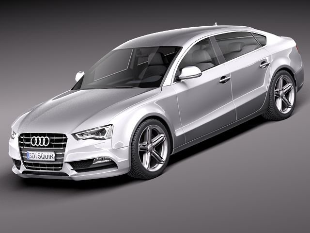 Audi a5 sportback 2012 s6 2011 2013 2014 hatchback sedan salon Almanya 3D print model - Mito3D