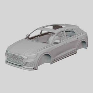 audi rsq8 2020 printable body vehicle race racing car stl file speed fast print 3dprinting design diecast ready rc remote controlled 3dprints car3dprints cars 3d print model - Mito3D