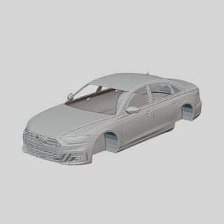audi s8 2020 printable body vehicle race racing car stl file speed fast print 3dprinting design diecast ready rc remote controlled 3dprints car3dprints cars 3d print model - Mito3D