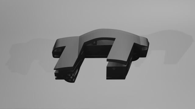 audi tt mk1 llavero metamorfosis coche vehiculo coches ilusión siluetas quattro 3D print model - Mito3D