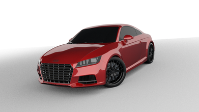 audi tts 3d model in sport cars 3dexport car sportcar transport tt sportcars machine 3d print model - Mito3D
