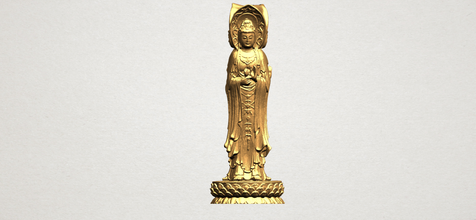 avalokitesvara Buda lotus 01 bırakın iç dış tarihi mimarlık Asya Çin Hint Budist din bodhisattva sakyamuni'nin tapınak dekor heykel gautama ibadet Minyatürler 3d print model - Mito3D
