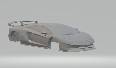 aventador svj roadster 20 3d impression modèle in véhicule 3dexport moulé pression roues chaudes scx radio contrôle tamya imprimable voiture chaud fente voitures 3d print model - Mito3D