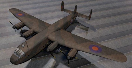 Avro York mk 1 warplane aereo aeromobili ww2 guerra trasporto 3d print model - Mito3D