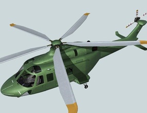 aw139more accurate 3d model in helicopter 3dexport aw139 aw 139 ab139 ab a109 109 agusta westland eurocopter aircraft european plane transport medevac coast 3d print model - Mito3D