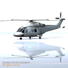 aw139 3d modelo in comercial 3dexport aw 139 ab agusta westland helicóptero ejecutivo vip 3d print model - Mito3D