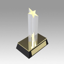 ödül heykelciği star gold heykelcik yıldız grammy gramofon müzik şarkıcılar kayıt Grammy ev spor oyuncak 3d print model - Mito3D