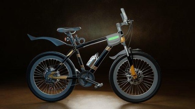 eccezionale bicicletta 3d modello in 3dexport veicolo cavalcata sport gara ruota pneumatico 3d print model - Mito3D