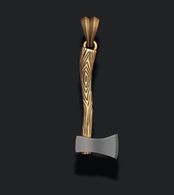 balta kolye 3d yazdır model in 3dexport savaş battle axe bıçak ağzı cnc altın mücevher takı şövalye boyunlar perun yazdırılabilir gerçekçi viking 3d print model - Mito3D