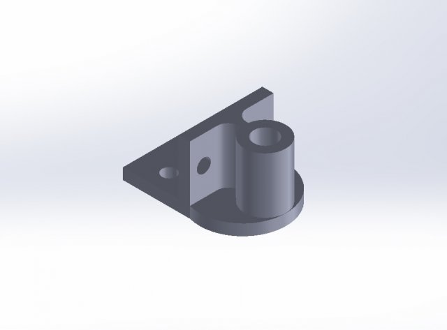 eixo estabilizador 8mm livre sigma zaxis 3D print model - Mito3D
