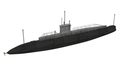 b11 denizaltı gemi tekne deniz taşıtı Su araç Çanakkale savaş gemisi oyun seyyar telefon simülasyon benzetmek film poli Avustralya Gallipolli askeri 3d print model - Mito3D