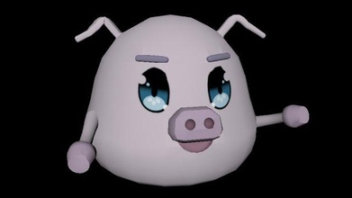 bebé cerdo 3d modelo in 3dexport cerdito animal personaje lindo monstruo animación 3dmodel fbx mezcla mb obj 3ds dae stl textura 3d print model - Mito3D