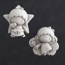 bebé estrella nube colgante pendiente joyería joya 3d print model - Mito3D