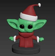 baby yoda christmas 3d print model in monsters & creatures 3dexport babyyoda character starwars serie movie obj 3dsmax 3dsmax2018 3dmodel 3dprint polygons polygon product presented 3d print model - Mito3D