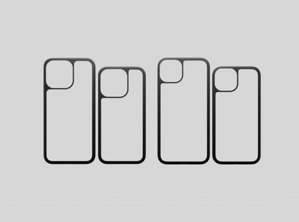 ausgeschnitten Fall Mantel iPhone 15 Modelle Telefon Fälle 3d drucken Profi max Plus 3d print model - Mito3D