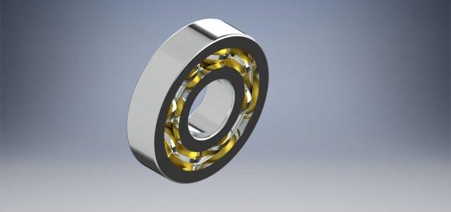 ball bearing engineering cage ring 3d print model - Mito3D