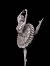 bailarina 3d impressão alto poli modelo in mulher 3dexport menina balé tutu vestir sapatos dança escultura roupas desempenho saldo estatueta personagem decoração padrões pessoa figura clássico 3d print model - Mito3D