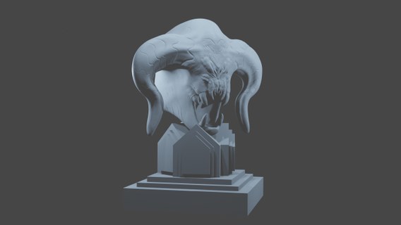 balrock sculpture 3d print model - Mito3D