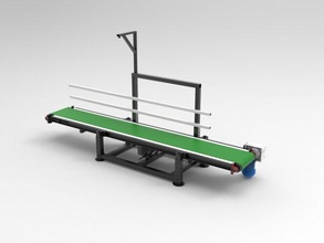 band conveyer equipment ribbon 3d print model - Mito3D
