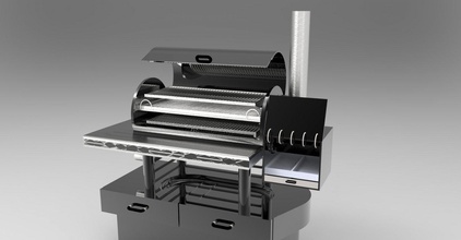 bar b q smoker 3d print model in engineering 3dexport bbq creator maker 3d print model - Mito3D