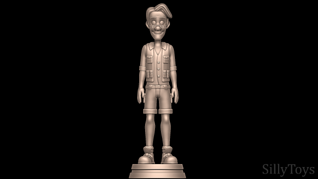 barnabas Dragão cavaleiro professor masculino humano 3D print model - Mito3D