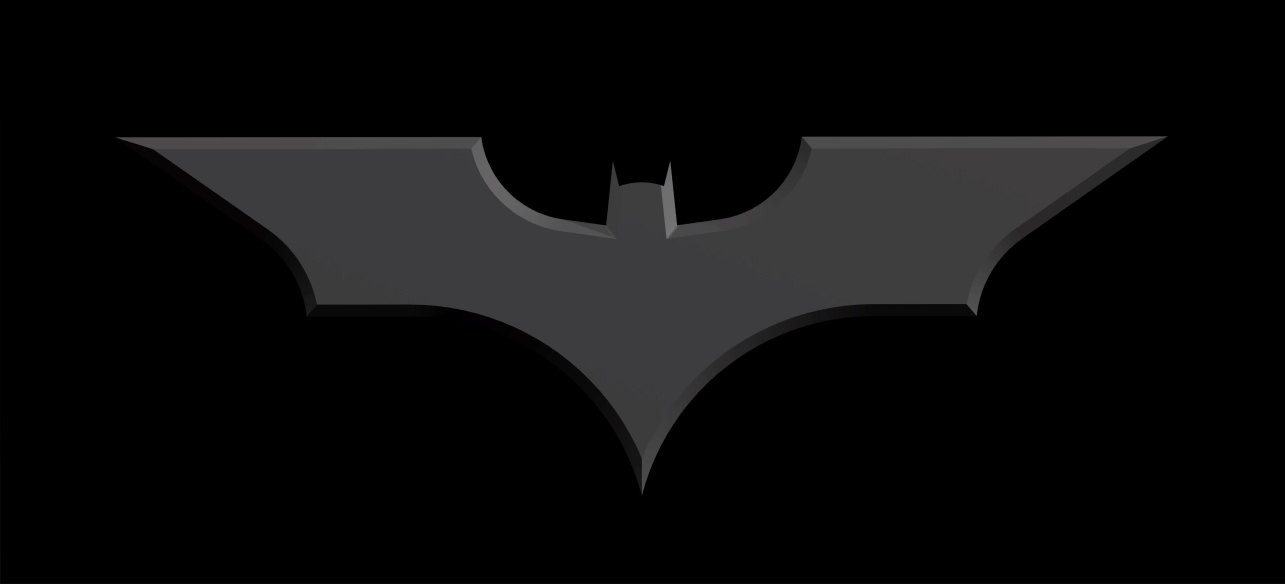 batarang modell 1 3d drucken 3dexport schläger comics gerechtigkeitsliga cosplay batman printable nahkampf melee ninjas 3dprintable 3D print model - Mito3D