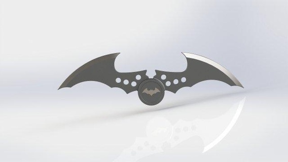 batarang réplica batman Arkham ventilador arte brinquedos Shuriken cosplay brinquedo jogos passatempo 3d print model - Mito3D