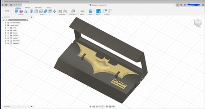batarang vetrina batman digio caso 3d print model - Mito3D