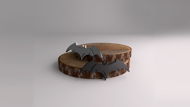 batman stl blender keychair render 3d print model - Mito3D