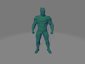batman 3d print model in man 3dexport beyond dc dccomics injustice superhero bat figure 3d print model - Mito3D