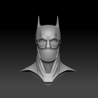 batman 2021 helmet cowl printable robotics superhero comic cosplay dark art batman-cowl mask toy toys games accessories dc knight batman-helmet batman-cosplay 3d print model - Mito3D