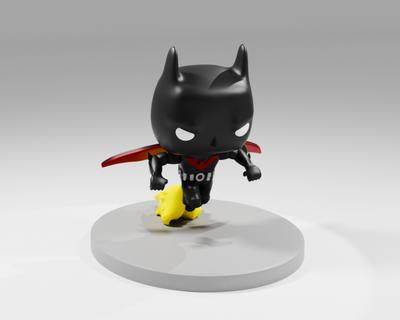 Batman là funko pop uomo ferro Ragno superuomo cartone animato gratuito 3d Stampa catwoman burlone dc meraviglia film anime 3d print model - Mito3D
