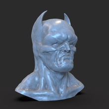 batman buste de dc l'univers le joker heroe chauve-souris bande-dessinée super-héros figurine 3d print model - Mito3D