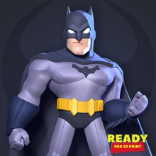 Batman Chibi Dark Knight 3d print model - Mito3D