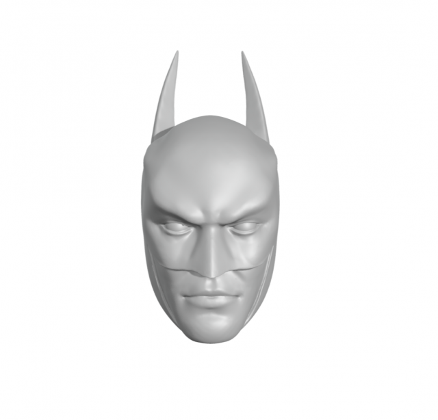 batman head monsters & creatures comics style marvel bat pop spiderman hulk dc nerd disney dccomics captainamerica design 3D print model - Mito3D