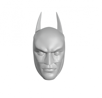 batman cabeza monstruos criaturas historietas estilo maravilla murciélago popular hombre araña casco dc nerd disney DC comics Capitan America diseño 3d print model - Mito3D