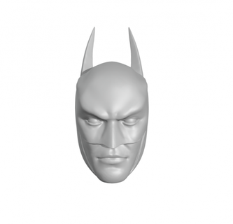 batman tête monstres créatures bandes dessinées style merveille chauve souris pop homme araignée ponton dc intello disney dccomique capitaine Amérique conception 3d print model - Mito3D