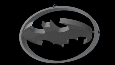 batman chaveiro bastão llavero Llaves 3d print model - Mito3D