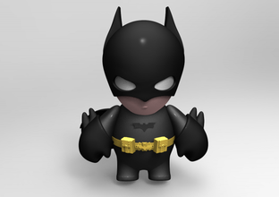 batmancito gratis 3d modelo in dibujos animados 3dexport batman batmans 3d print model - Mito3D