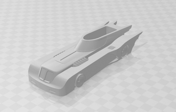 batmobile ekici 3d model in eski arabalar 3dexport batman dc çizgi romanları evreni roman tencere sulu saksı vazo uçak bitki sahibi 3d print model - Mito3D