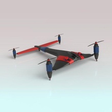 battle drone 3d model in copter 3dexport aerial aircraft airdrone camera electronics military parrot plane quadcopter robot sci-fi spy toy vehicle war 3d print model - Mito3D