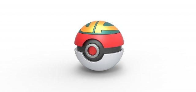 Schlacht Park Ball Pokeball Pokémon Konzept Container Anime Spielzeug drucken druckbar Kampfparkball Kampfpark 3d print model - Mito3D