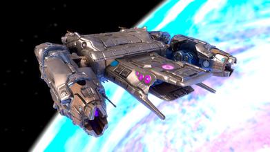 bataille vaisseau spatial essenor rigged 3d modèle in réel 3dexport scifi espace navire avion jet futuriste action jeu animé irréel unité réaliste gréé pbr combat 3d print model - Mito3D