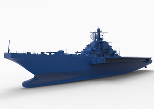 navio guerra mod21 3d impressão modelo in automotivo 3dexport iowa classe nuclear wwii marinha barco míssil fragata us mar destruidor ww2 embarcação naval 3d print model - Mito3D