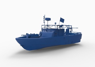 battleship mod8 3d print model in automotive 3dexport iowa class nuclear wwii navy ship boat missile frigate us war sea destroyer ww2 vessel naval 3d print model - Mito3D