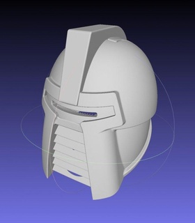 battlestar galattico cylon zylon centurione casco replica costume scifi science fiction fantasia galactica 3d print model - Mito3D