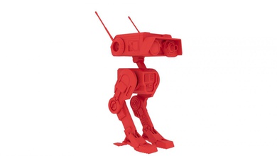 bd 1 droide gefallen auftrag 3d drucken modell skulptur 3dexport krieg sterne jedi 3dprinting 3dprint kaiser 3d print model - Mito3D