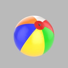 plage Balle jouer gme enfant bassin jouet sport ballon amusement mer sphère sphérique océan Football gonflable 3d print model - Mito3D