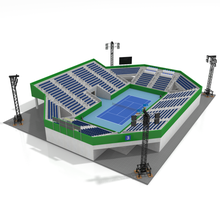 spiaggia pallavolo stadio arena sport lega tazza europeo futsal Olimpiadi gioco palla campo intonazione obbiettivo incontro Tribunale netto racchetta 3d print model - Mito3D