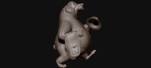bear 3dprint prints-model stylized cartoon 3d print model - Mito3D